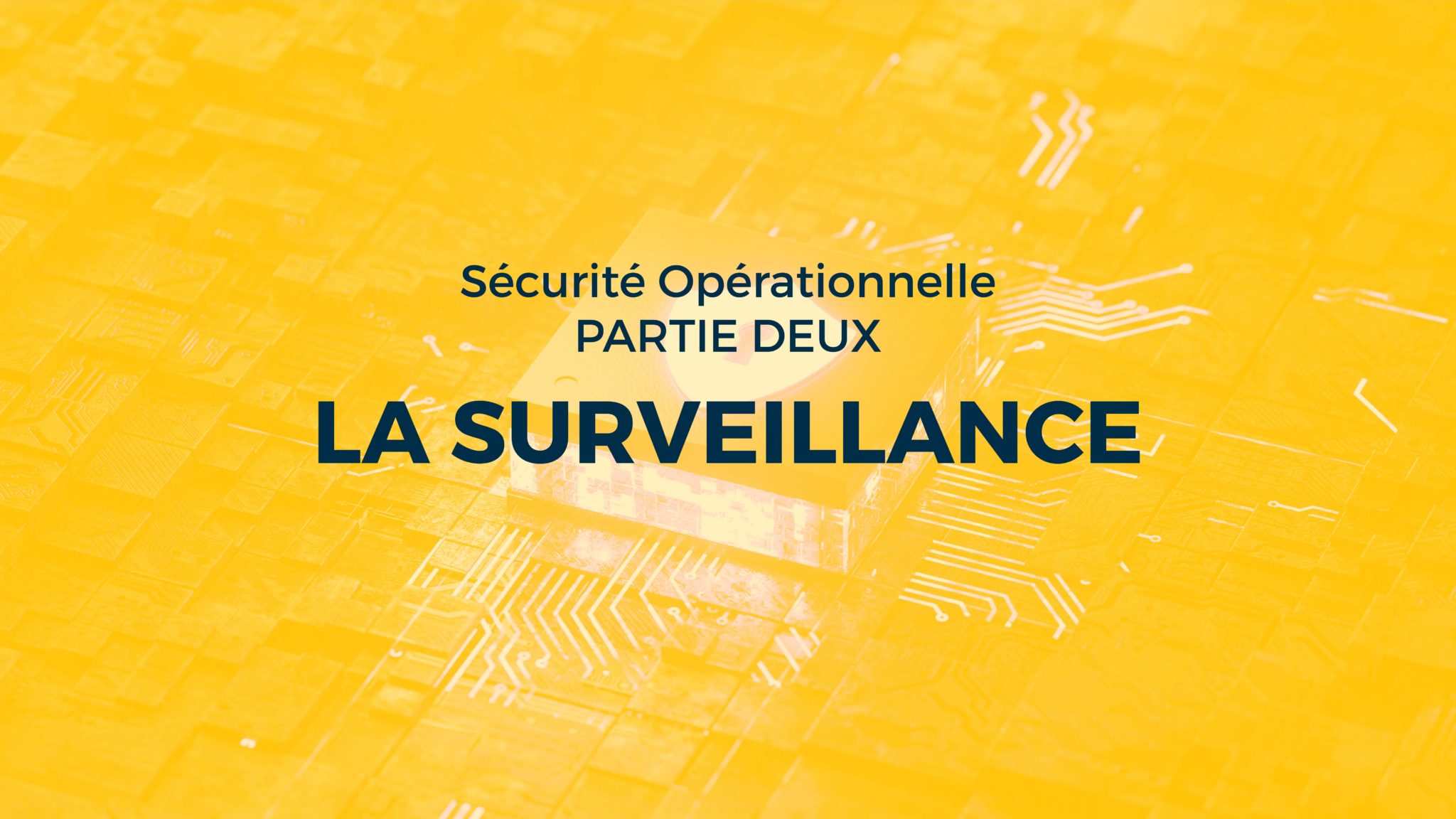 Victrix, la sécurité opérationnelle, la surveillance