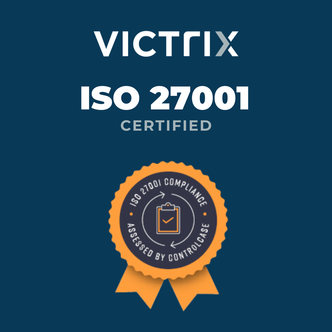 ISO 27001 – Victrix ISO 27001 certified for Victrix company
