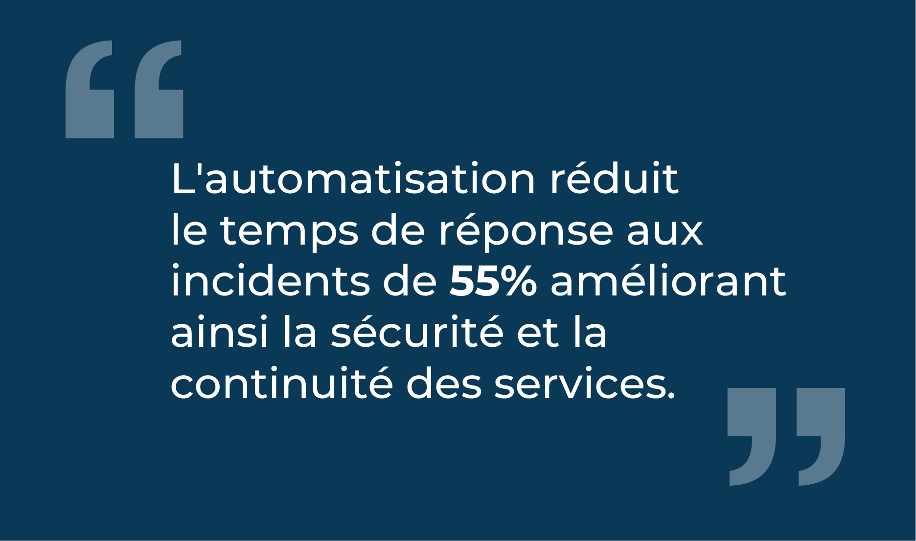 Victrix_Automation statistics FR Statistiques automatisation ITOM